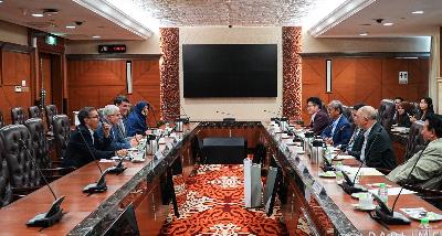 Meeting with Members of the International Affairs and International Trade Committee of the Malaysian House of Representatives
